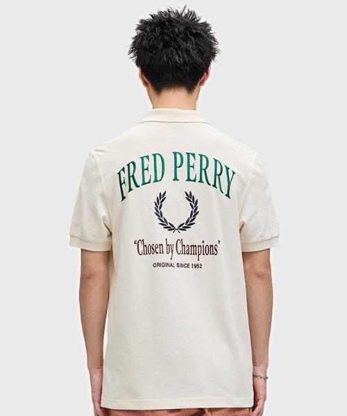 FRED PERRY ポロシャツ Chosen by Champions Embroidered Polo