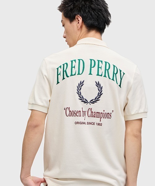 FRED PERRY ポロシャツ Chosen by Champions Embroidered Polo