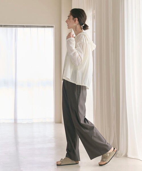 ワイドパンツ ラインパンツ　beauty&youth BEAUTY＆YOUTH UNITED ARROWS パンツ ラインゴム ワイドパンツ