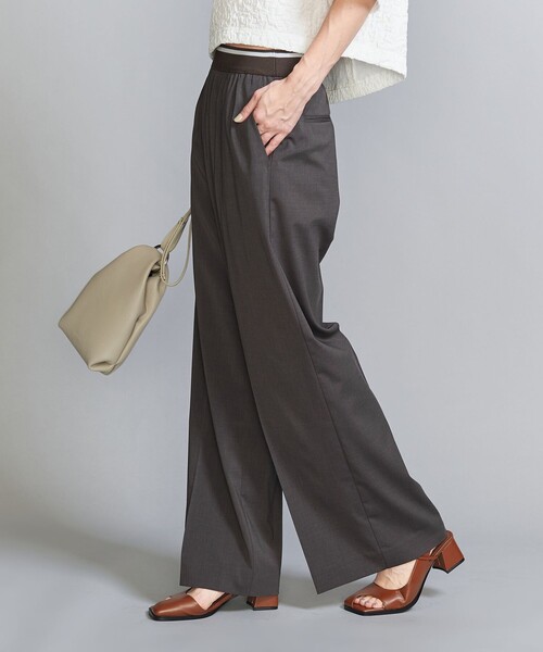 BEAUTY＆YOUTH UNITED ARROWS パンツ ラインゴム ワイドパンツ