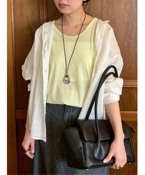 Mila Owen - 美品＊ミラオーウェン リネンシャツ グレー系 麻100 洗える 長袖ブラウス Mila Owen（シャツ/ブラウス(長袖/七分)）のフリマアイテム一覧
