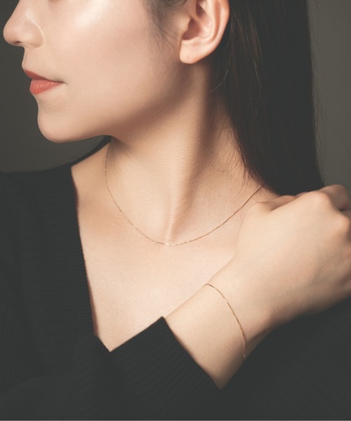 Jewel closet by L&Co. ブレスレット K10 ベネチアン チェーン