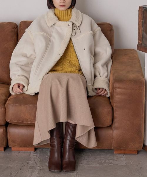 「Fashion Letter」 ジャケット M グレイッシュベージュ レディース_画像3