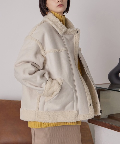 「Fashion Letter」 ジャケット M グレイッシュベージュ レディース_画像6