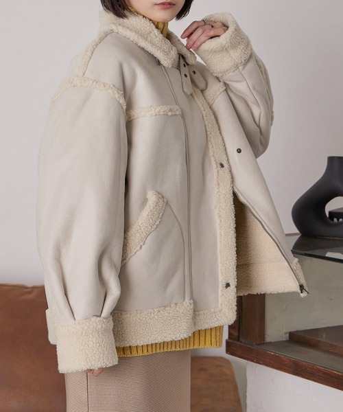 「Fashion Letter」 ジャケット M グレイッシュベージュ レディース_画像9