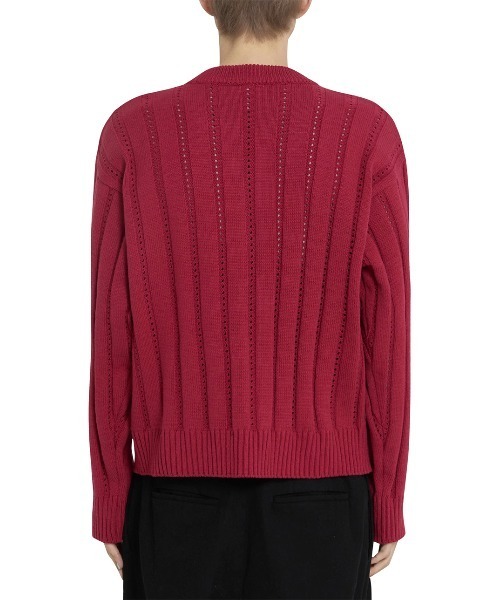 OY カーディガン 「OY/オーワイ」MODISH CROPPED STRIPE