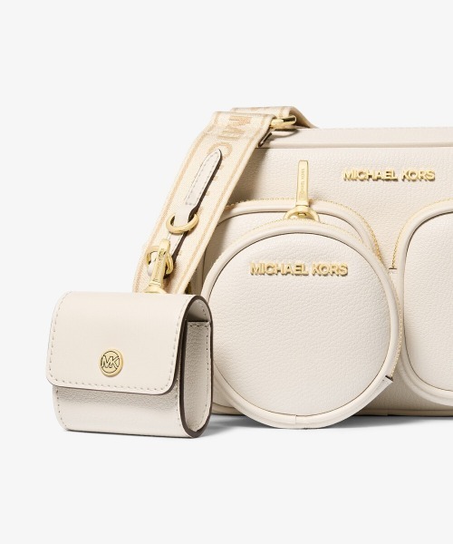 MICHAEL KORS JETSETTRAVELレザークロスボディ ミディアム MICHAEL KORS（マイケルコース） ショルダーバッグ バッグ JET SET