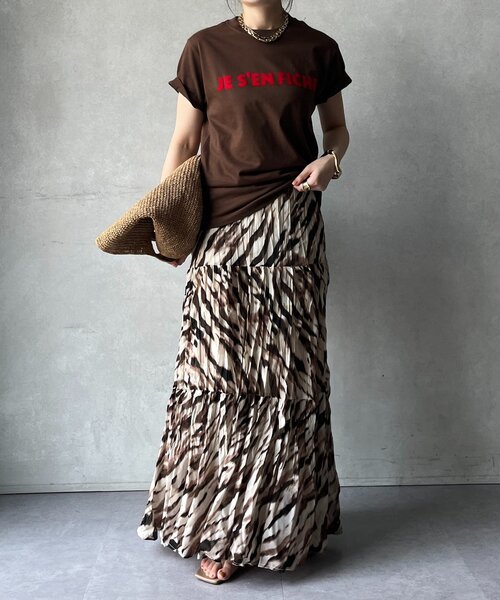 tシャツ 「新色追加」JES'EN FICHEフロッキーロゴTEE レディース 新色追加】JES'EN FICHEフロッキーロゴTEE（Tシャツ/カットソー