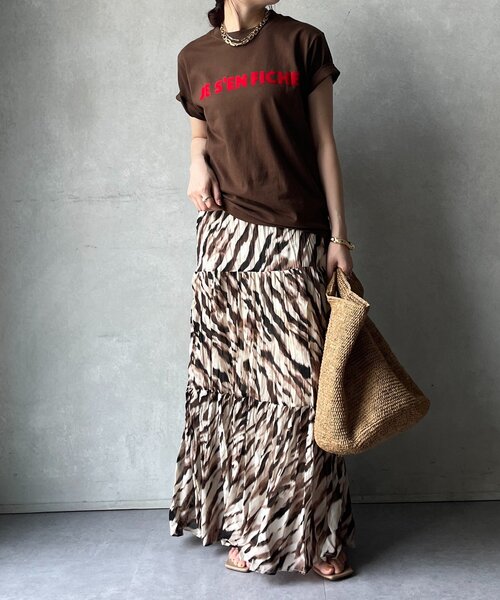tシャツ 「新色追加」JES'EN FICHEフロッキーロゴTEE レディース 新色追加】JES'EN FICHEフロッキーロゴTEE（Tシャツ/カットソー