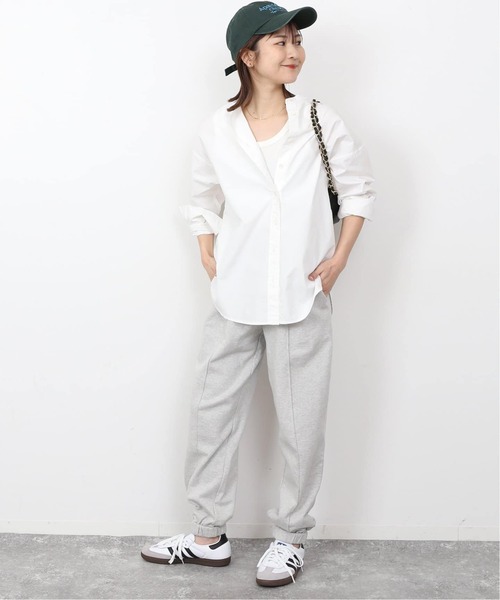 ブラウス シャツ  NAVY/ロイヤルネイビー SLOBE別注 バンドカラーシャツ レディース ROYAL NAVY ブラウス シャツ NAVY/ロイヤルネイビー SLOBE別注