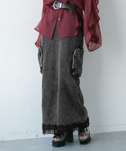HARE スカート スソレースカコウスウェットスカート(HARE HARE スカート スソレースカコウスウェットスカート(HARE