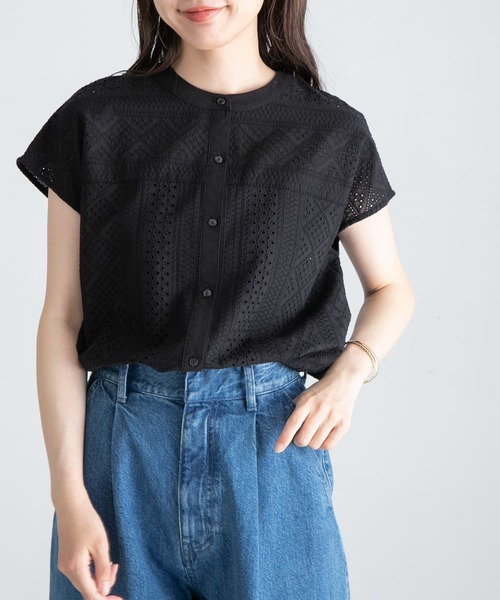 URBAN RESEARCH Sonny Label ブラウス シャツ 「WEB限定」バンド