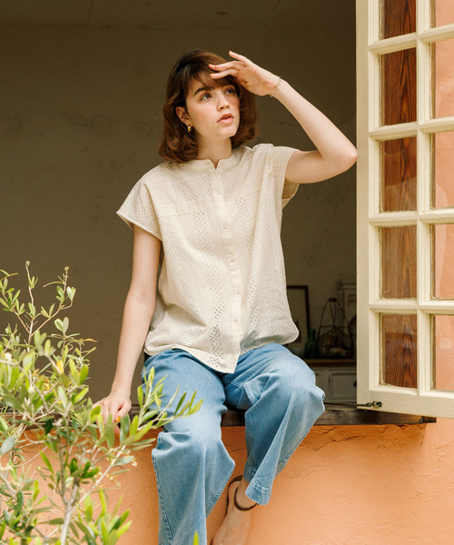 URBAN RESEARCH Sonny Label ブラウス シャツ 「WEB限定」バンド