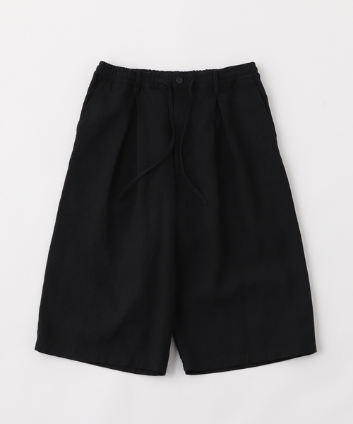 パンツ リネン イージークオーターパンツ メンズ