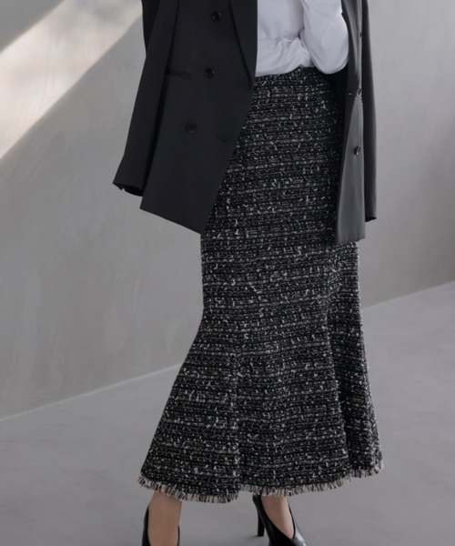 anuans（アニュアンス） スカート SMALL ホワイト系その他 レディース