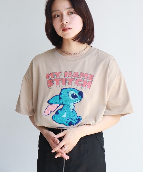 Disney tシャツ 「Disney/ディズニー」スティッチ アートワーク