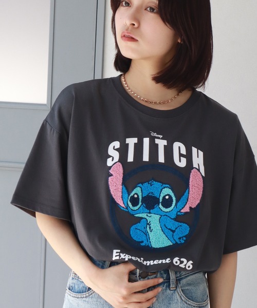 Disney tシャツ 「Disney/ディズニー」スティッチ アートワーク