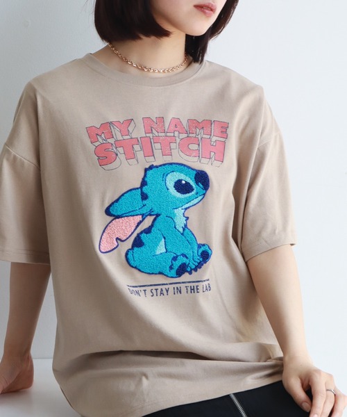 Disney（ディズニー） tシャツ 「Disney/ディズニー」スティッチ