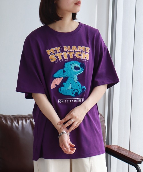 Disney（ディズニー） tシャツ 「Disney/ディズニー」スティッチ