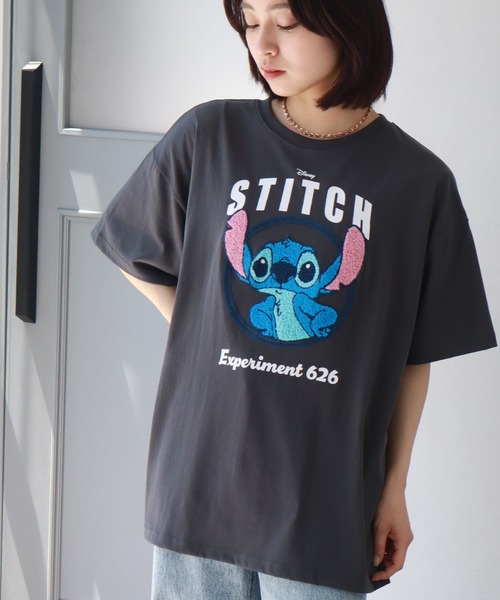 Disney（ディズニー） tシャツ 「Disney/ディズニー」スティッチ