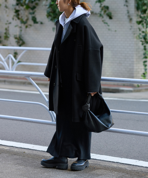 FRAMeWORK（フレームワーク） コート 36 ネイビー レディース