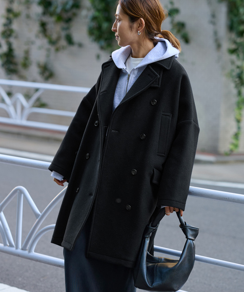 FRAMeWORK（フレームワーク） コート 36 ネイビー レディース