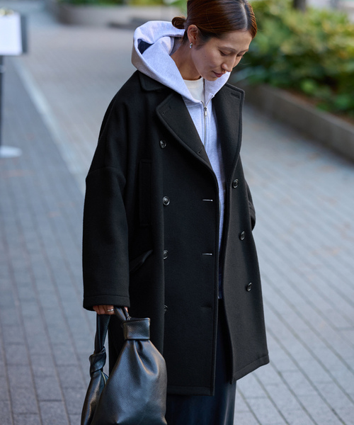 11/30まで出品　フレームワーク　ネイビー　コート　36 FRAMeWORK（フレームワーク） ステンカラーコート 36 ネイビー