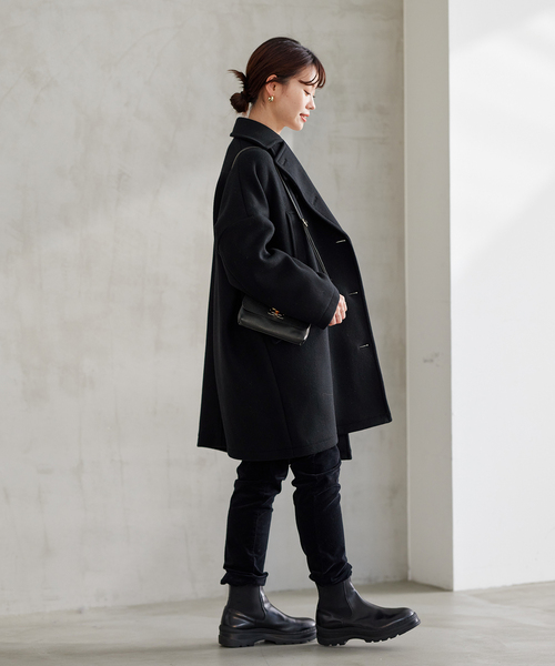 FRAMeWORK（フレームワーク） コート 36 ネイビー レディース