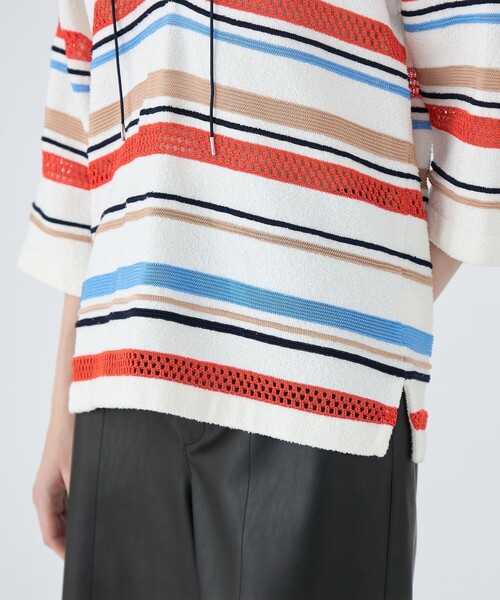 Jean Paul GAULTIER FEMME◇ニット・セーター(厚手)/40/アルパカ/BLK