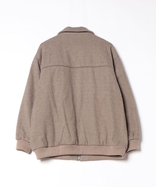 「flaner」 ブルゾン MEDIUM ベージュ レディース_画像2