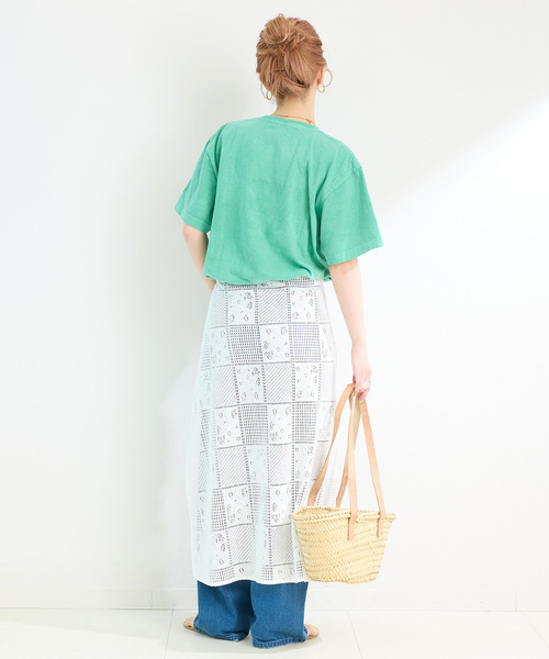 【KENZO】希少　ラップスカート　巻き　ブルーグリーン系 日本製 KENZO JAP】Made in Japan 70-80's 100% Silk Flare Skirt