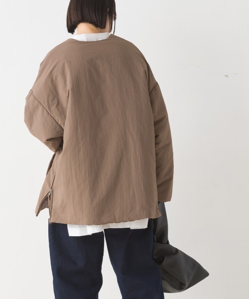 「OMNES」 コート FREE モカ レディース_画像4