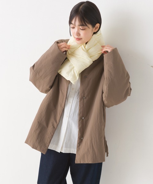 「OMNES」 コート FREE モカ レディース_画像6