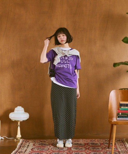 common gull products 長ったらしいチェックスカート　タグ付き common gull products.（コモンガルプロダクツ）の「長たらしい