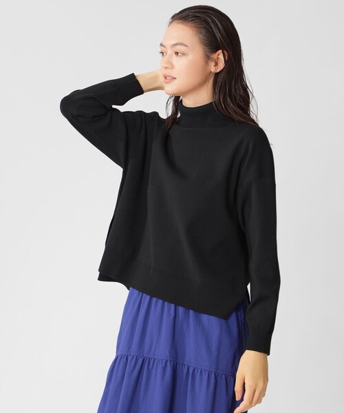 「ECOALF」 タートルネックニット M ライトピンク メンズ_画像7