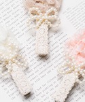 ヘアクリップ 「レースヘアクリップ」の詳細画像1