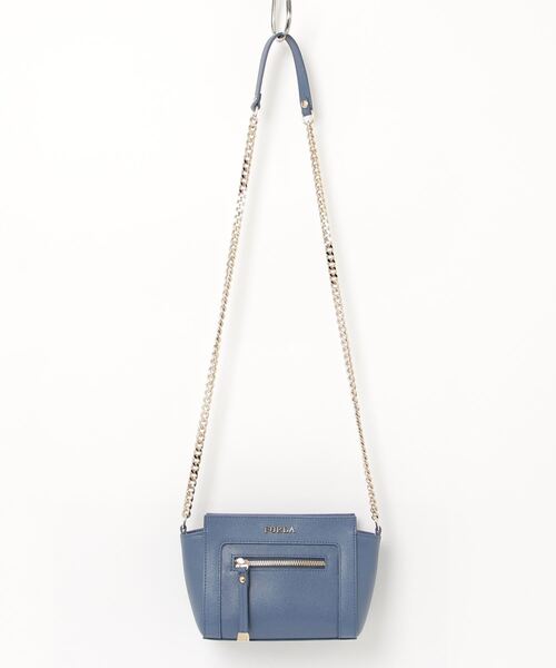 FURLA 「FURLA」 ショルダーバッグ - ブルー レディース