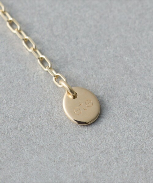 ete（エテ） ブレスレット 「フロート」 K10YG パール ワイヤー