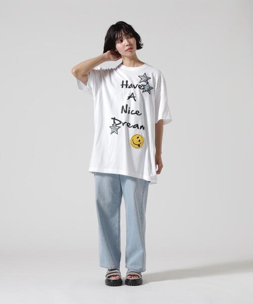 STUD MUFFIN／スタッドマフィン／SMILE／＄tar3 SMILE SS TEE RoyalFlash】STUD MUFFIN/スタッドマフィン/SMILE/＄tar3 SMILE