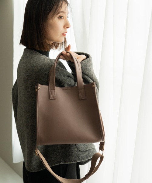 RENAME（リネーム） トートバッグ 「牛革底マチたっぷり」Rename