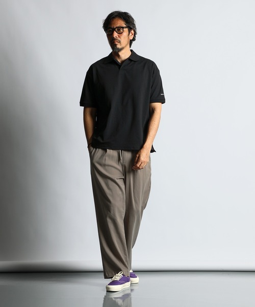 The DUFFER of ST.GEORGE パンツ 「GUM STRETCH LINEN」EASY