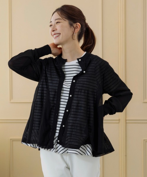 Sono - sonoティアードニット Sono ニット セーター 「SONO/ソーノ」バックティアード