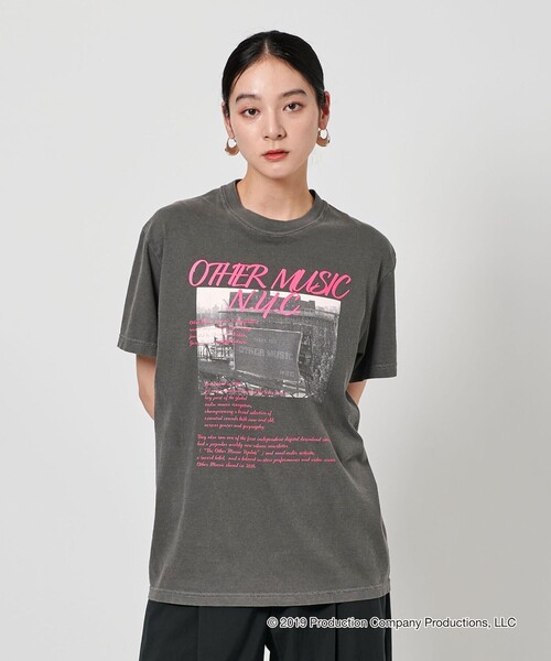 tシャツ 「別注」「OTHER MUSIC」ショートスリーブ Tシャツ レディース tシャツ 「別注」「OTHER MUSIC」ショートスリーブ Tシャツ