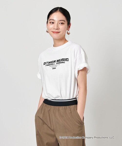 tシャツ 「別注」「OTHER MUSIC」ショートスリーブ Tシャツ レディース tシャツ 「別注」「OTHER MUSIC」ショートスリーブ Tシャツ