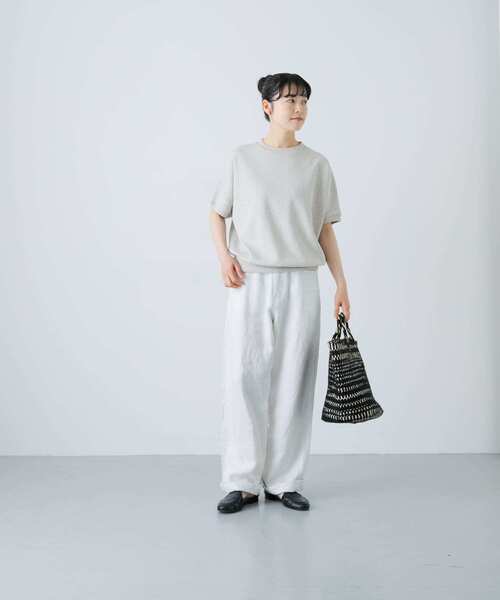 かぐれ　サカリバーフレンチスリーブ　グレー かぐれ（カグレ）の「サカリバーフレンチスリーブ（Tシャツ