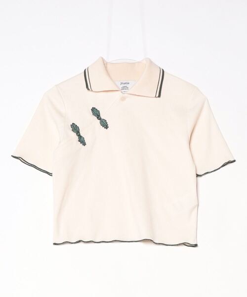 「jouetie」 半袖シャツ MEDIUM アイボリー レディース jouetie 「jouetie」 半袖カットソー MEDIUM アイボリー