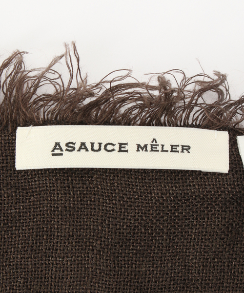 ASAUCE MELER ストール マフラー 「ASAUCE MELER/アソースメレ