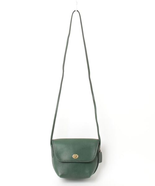 COACH グリーン ショルダーバッグ COACH 「COACH」 ショルダーバッグ - グリーン レディース