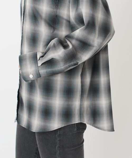 ジャーナルスタンダード レリューム（JOURNAL STANDARD relume）/オーガニックコットンミックスオンブレチェック JOURNAL STANDARD relume（ジャーナルスタンダード レリューム