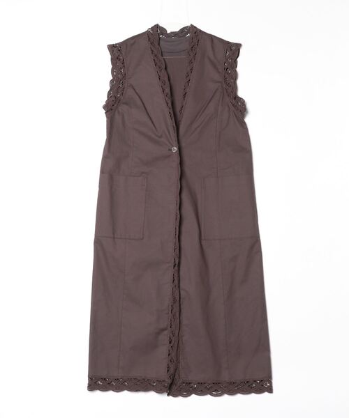 「BEAUTY&YOUTH UNITED ARROWS」 ベスト M ダークブラウン レディース
